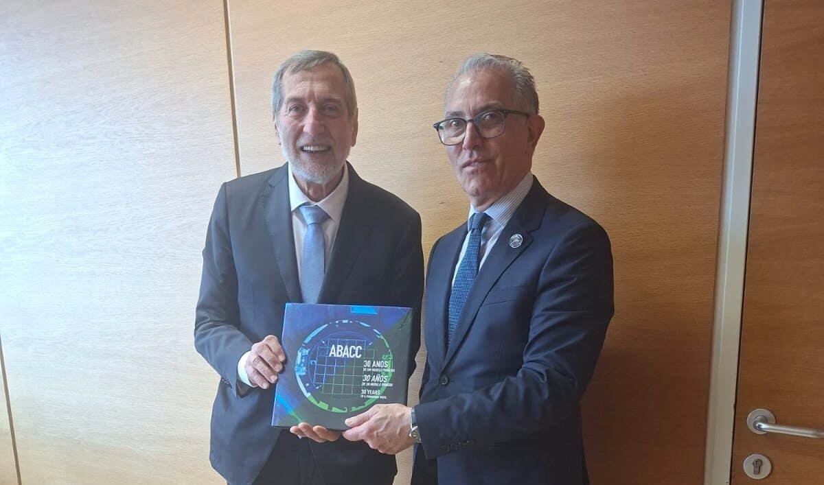 Imagem de destaque Reunião bilateral entre o Secretário da ABACC e o Secretário-Geral da OPANAL, Embaixador Juan Carlos Ojeda Viglione